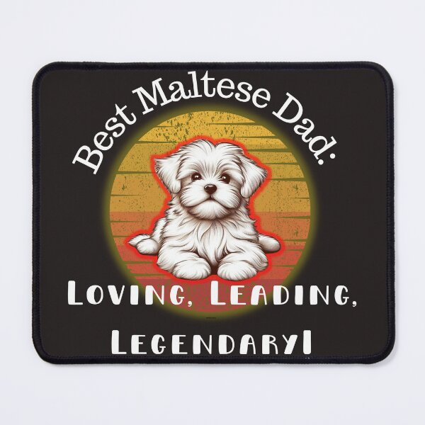 Item preview, Maltese Best Dad T-Shirts designed and sold by IvanRdz2025.