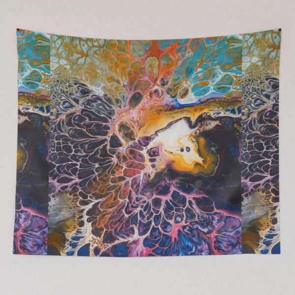 Item preview, Psychedelic hippie light show multi-coloured image designed and sold by KALEIDOSCOPE UK.