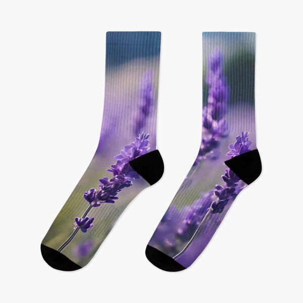 Item preview, Purple Lavender Field in Soft Focus designed and sold by Pixel Press Prints.