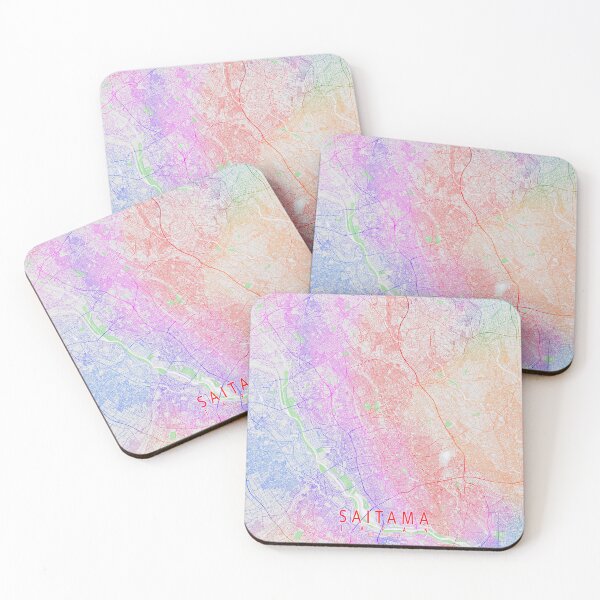 Item preview, Saitama City Map of Japan - Colorful designed and sold by deMAP.
