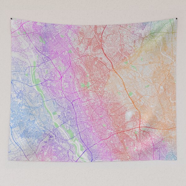 Item preview, Saitama City Map of Japan - Colorful designed and sold by deMAP.