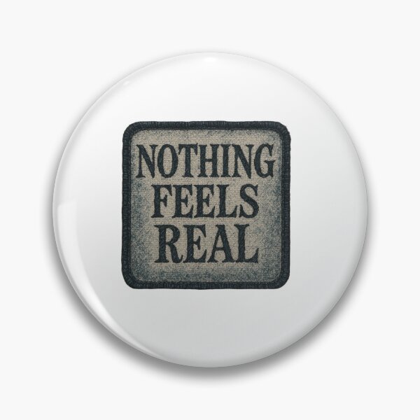 Item preview, Nothing Feels Real – Grunge Mindset Reloaded 2025 Sticker Falcon-Frequency Drop-Premium Cool Trendy Best Gift designed and sold by Imaginarium of Chaos falcon88 .