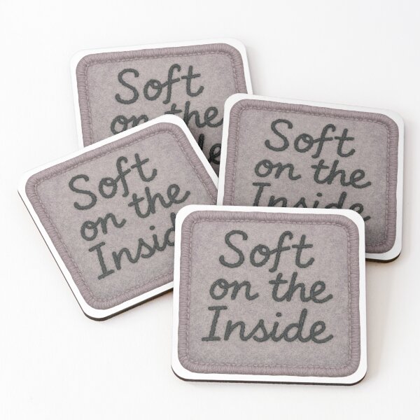 Item preview, Soft on the Inside – Emo Core Summer Patch Gift 2025 Falcon-Frequency Drop-Premium Cool Trendy Best Gift designed and sold by Imaginarium of Chaos falcon88 .
