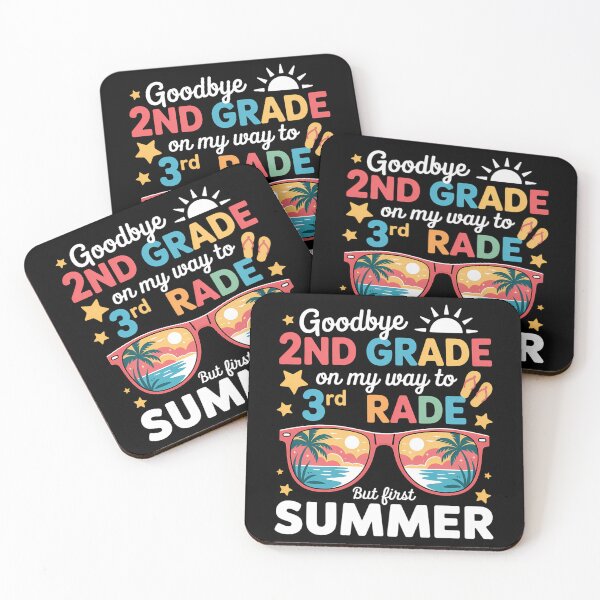 Item preview, Goodbye 2nd Grade Graduation To 3rd Grade Hello Summer designed and sold by brynatshop.
