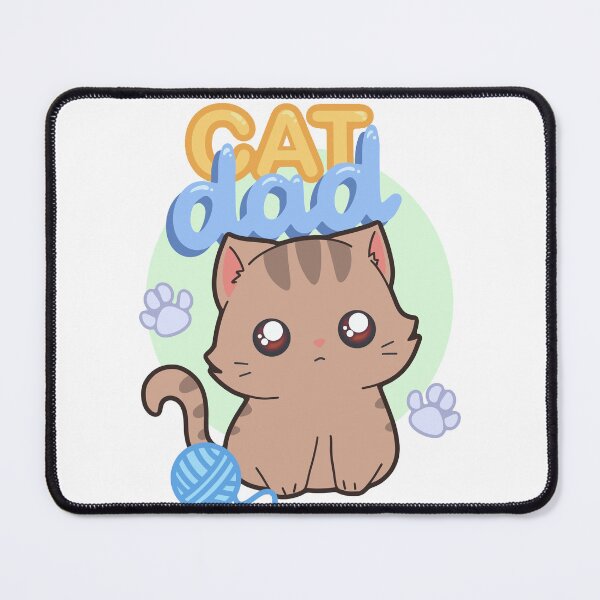 Item preview, Cat Dad – Cute Kawaii Cat Lover Gift, Pet Parent Design designed and sold by theartbykay.