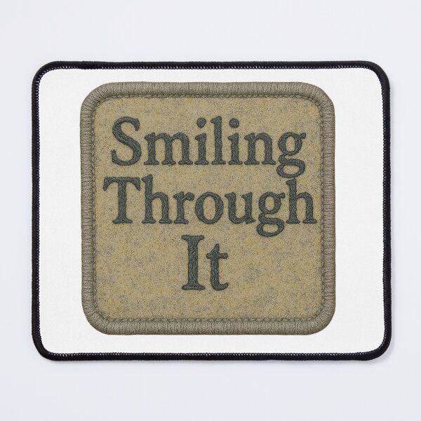 Item preview, Smiling Through It – Sadcore Summer Smile Emblem 2025 Falcon-Frequency Drop-Premium Cool Trendy Best Gift designed and sold by Imaginarium of Chaos falcon88 .