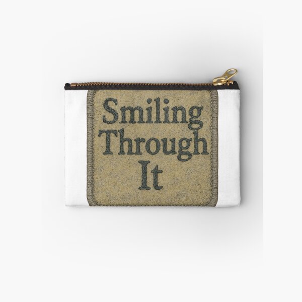 Item preview, Smiling Through It – Sadcore Summer Smile Emblem 2025 Falcon-Frequency Drop-Premium Cool Trendy Best Gift designed and sold by Imaginarium of Chaos falcon88 .