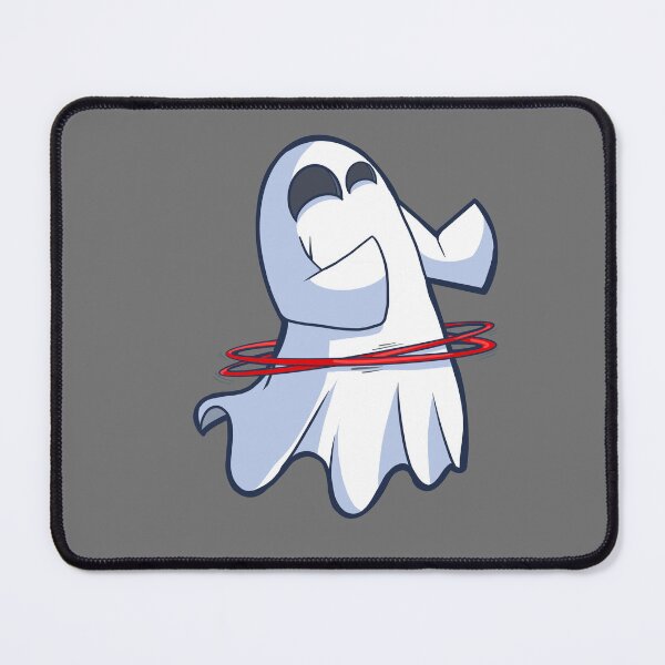 Item preview, A little ghost doing hula hoops with hoops designed and sold by fifou96.