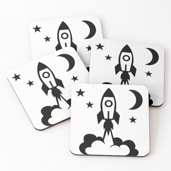 Item preview, Rocket Launch Icon designed and sold by matybrak.