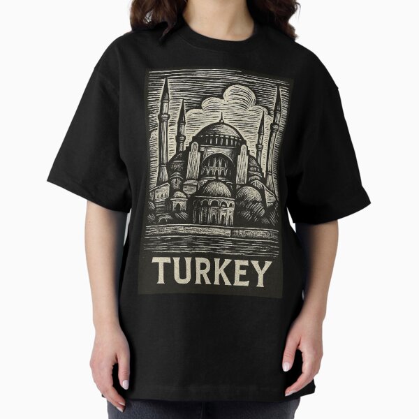 Item preview, Turkey Linocut Style  designed and sold by Thistle-TShop.