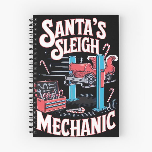 Item preview, Santa’s Sleigh Mechanic  designed and sold by Buntrockstore.