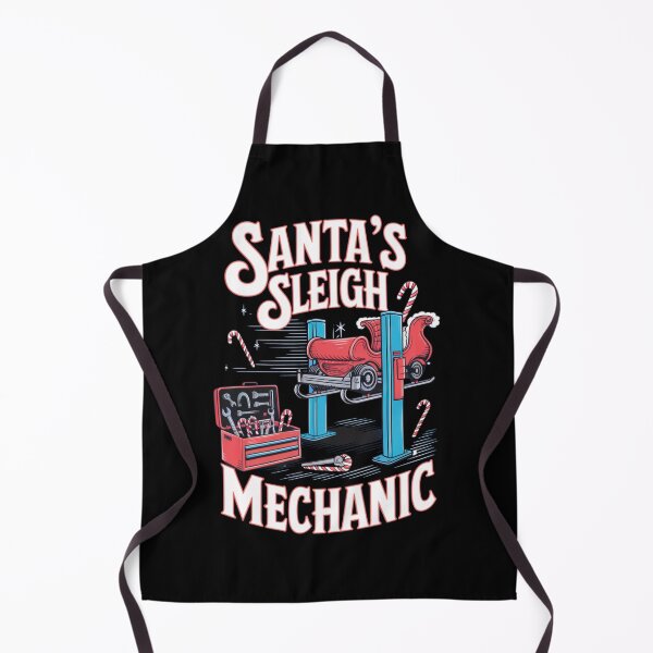 Item preview, Santa’s Sleigh Mechanic designed and sold by Buntrockstore.
