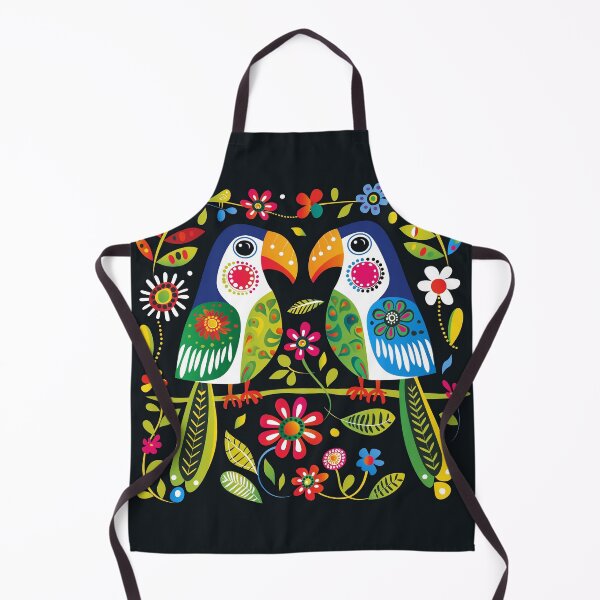 Item preview, Mexican Embroidery Pattern Art Birds Flowers designed and sold by xiao xuans.