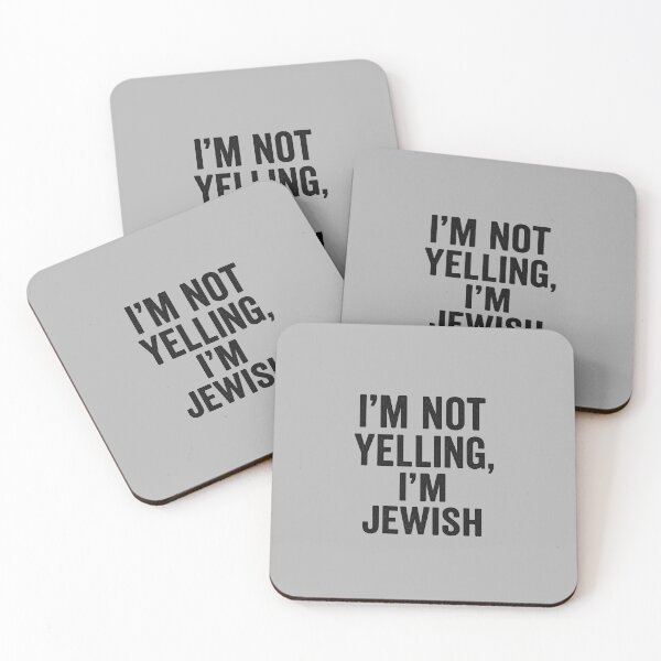 Item preview, I'm Not Yelling, I'm Jewish designed and sold by BaShert.