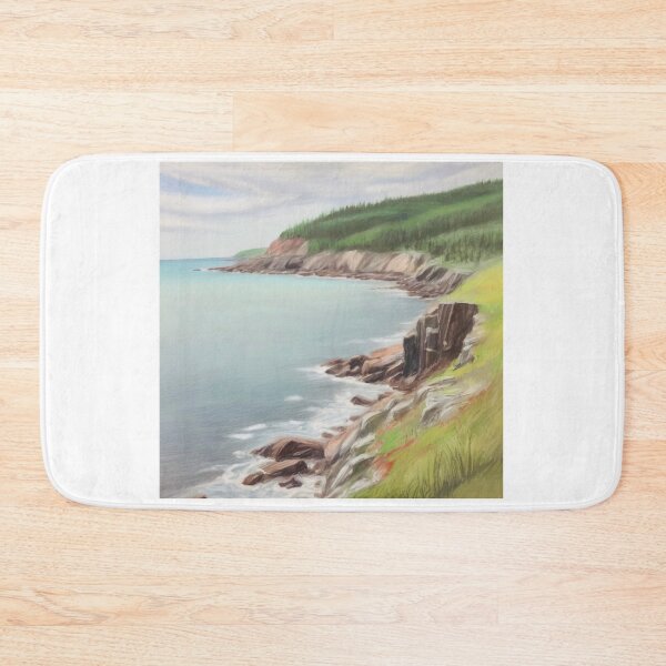 Item preview, Cape Breton coastline designed and sold by Island Art Studios.