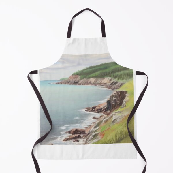 Item preview, Cape Breton coastline designed and sold by Island Art Studios.