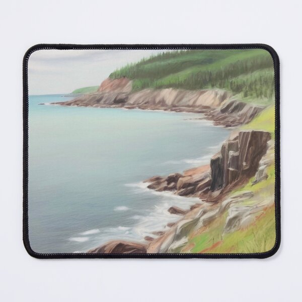 Item preview, Cape Breton coastline designed and sold by Island Art Studios.