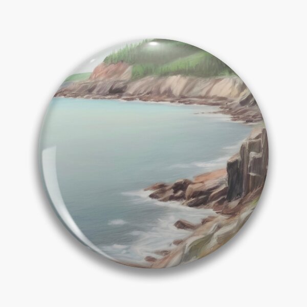 Item preview, Cape Breton coastline designed and sold by Island Art Studios.