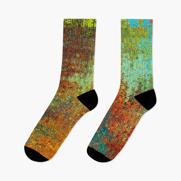 Item preview, Colorful abstract pixel artwork designed and sold by Sigtrix.