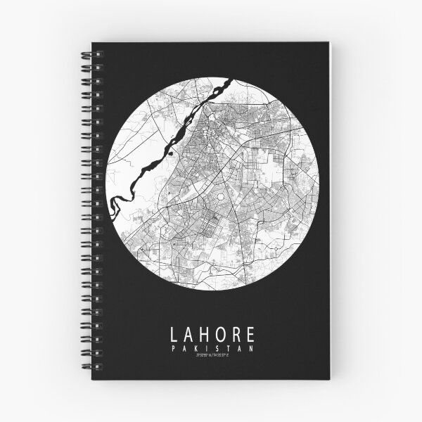 Item preview, Lahore City Map of Punjab, Pakistan - Full Moon designed and sold by deMAP.