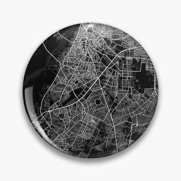 Item preview, Lahore City Map of Punjab, Pakistan - Full Moon designed and sold by deMAP.