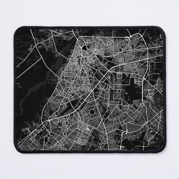 Item preview, Lahore City Map of Punjab, Pakistan - Full Moon designed and sold by deMAP.