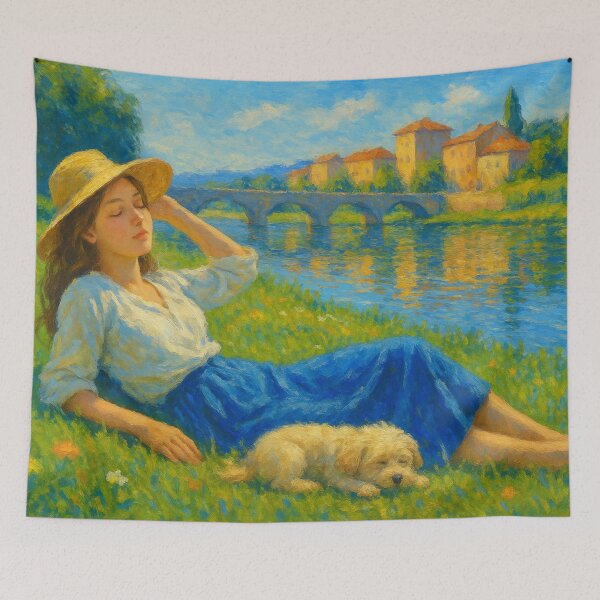 Item preview, Peaceful tranquility by the river designed and sold by Sigtrix.