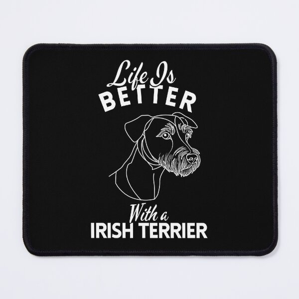 Item preview, Life Is Better With an Irish Terrier – Minimalist Fiery and Loyal Terrier Design designed and sold by GoodyPaws.