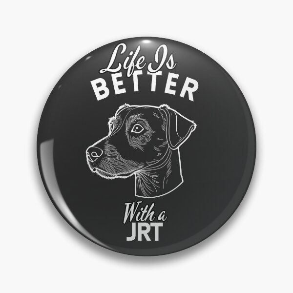 Item preview, Life Is Better With a Jack Russell Terrier – Minimalist Energetic and Clever Terrier Design designed and sold by GoodyPaws.