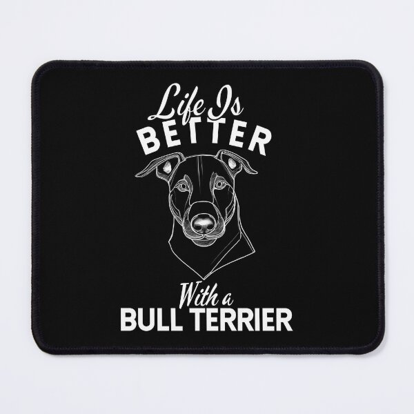 Item preview, Life Is Better With a Bull Terrier – Minimalist Bold and Playful Dog Design designed and sold by GoodyPaws.