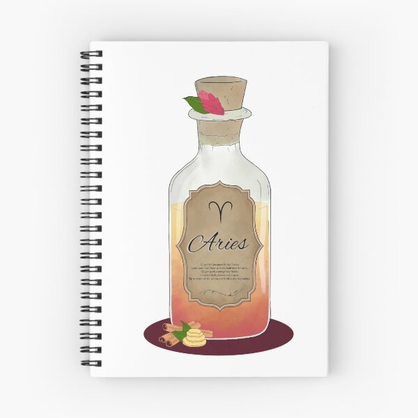 Item preview, Aries herbal potion illustration  designed and sold by Soul woven creative.