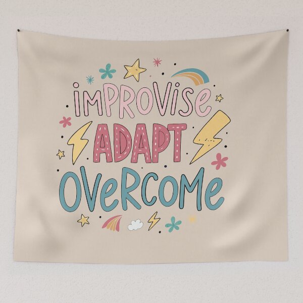 Item preview, Improvise Adapt Overcome designed and sold by bihtti.