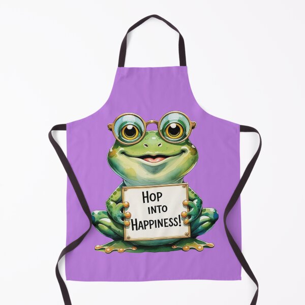 Item preview, Hop into happiness frog designed and sold by Happy4uuuu.