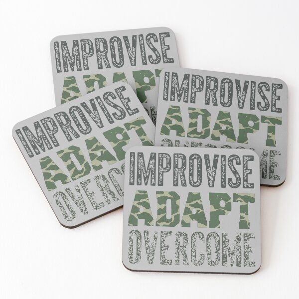 Item preview, Improvise Adapt Overcome designed and sold by bihtti.