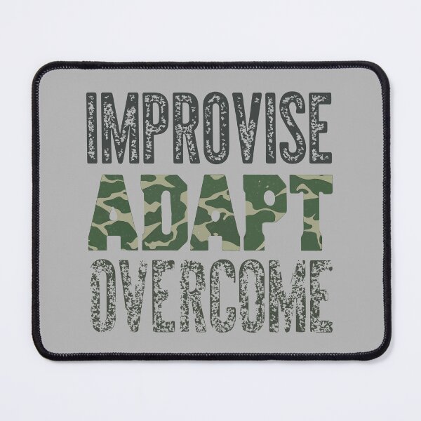 Item preview, Improvise Adapt Overcome designed and sold by bihtti.