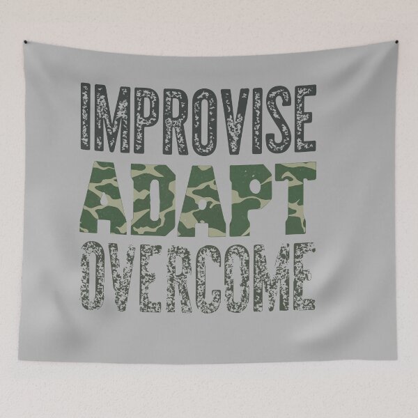 Item preview, Improvise Adapt Overcome designed and sold by bihtti.