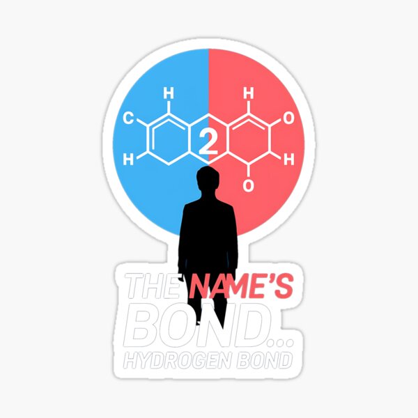 Item preview, Hydrogen Bond Funny Science Teacher designed and sold by miizhu.