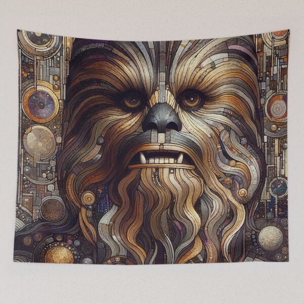 Item preview, Mystic Chewbacca – Ancient and Totemic Warrior designed and sold by  Ojo de Lilith.