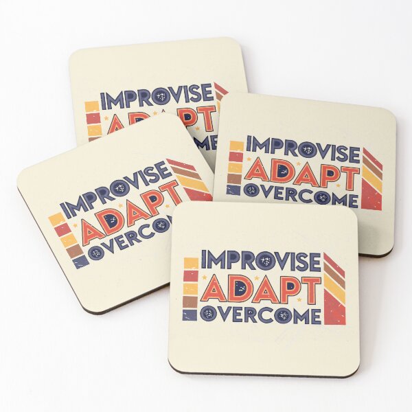Item preview, Improvise Adapt Overcome designed and sold by bihtti.