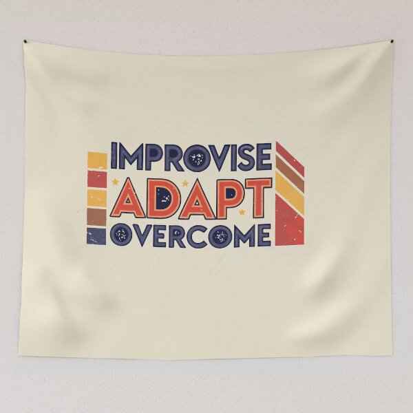 Item preview, Improvise Adapt Overcome designed and sold by bihtti.