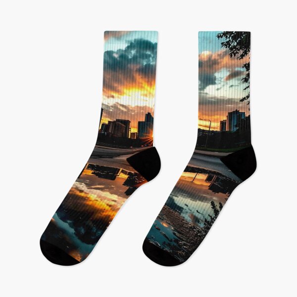 Item preview, Urban Sunset Reflection designed and sold by Exodoi.