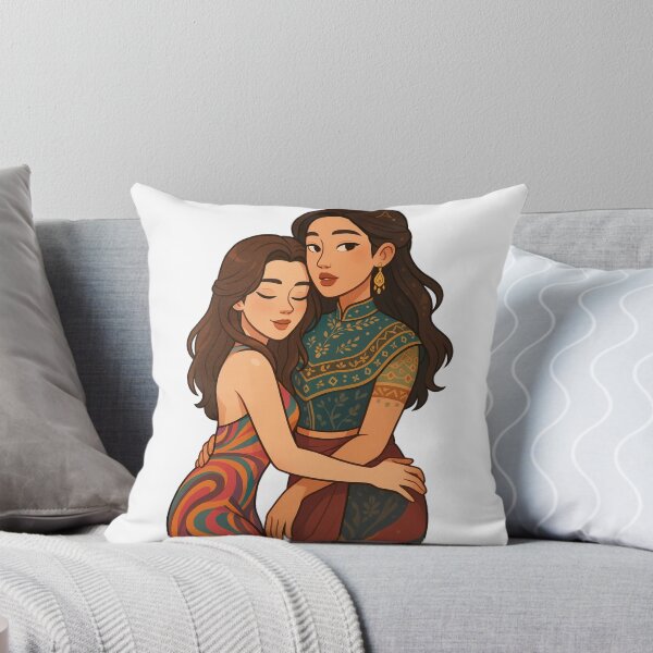 Item preview, FreenBecky Thai GL Couple | Cartoon Fan Art of Freen & Becky designed and sold by Item Geeks.