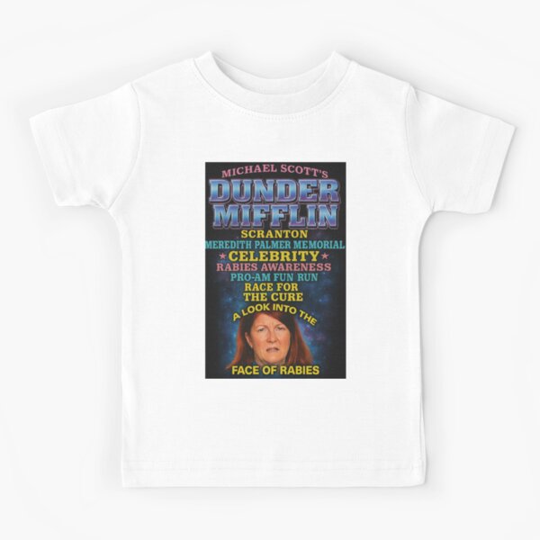 Item preview, Michael Scott's Dunder Mifflin Fun Run - Face of Rabies Parody Design designed and sold by Thogan0416.