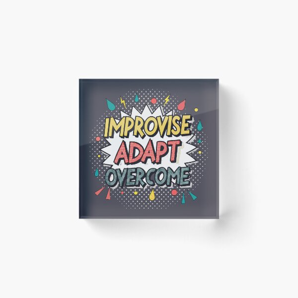 Item preview, Improvise Adapt Overcome designed and sold by bihtti.