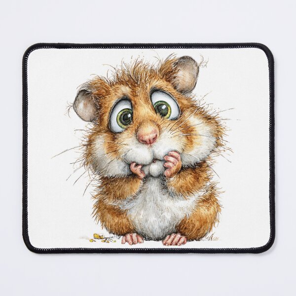 Item preview, Cute Cartoon Hamster designed and sold by StudioRedKoala.