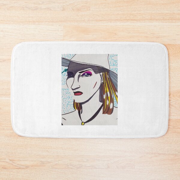 Item preview, portrait of a woman with a hat designed and sold by Neleren.
