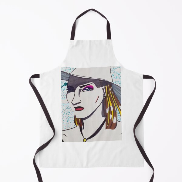 Item preview, portrait of a woman with a hat designed and sold by Neleren.
