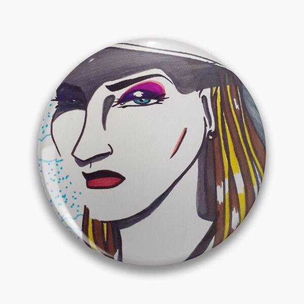 Item preview, portrait of a woman with a hat designed and sold by Neleren.