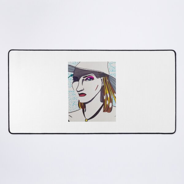 Item preview, portrait of a woman with a hat designed and sold by Neleren.