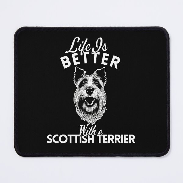 Item preview, Life Is Better With a Scottish Terrier – Minimalist Proud and Classic Terrier Design designed and sold by GoodyPaws.